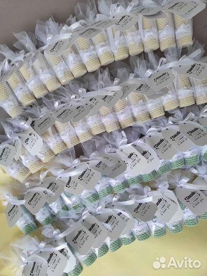 Бонбоньерки подарки гостям на свадьбу, таросики