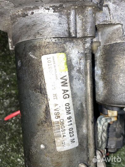 Стартер BVY Volkswagen Passat b6 3C5 02M911023M