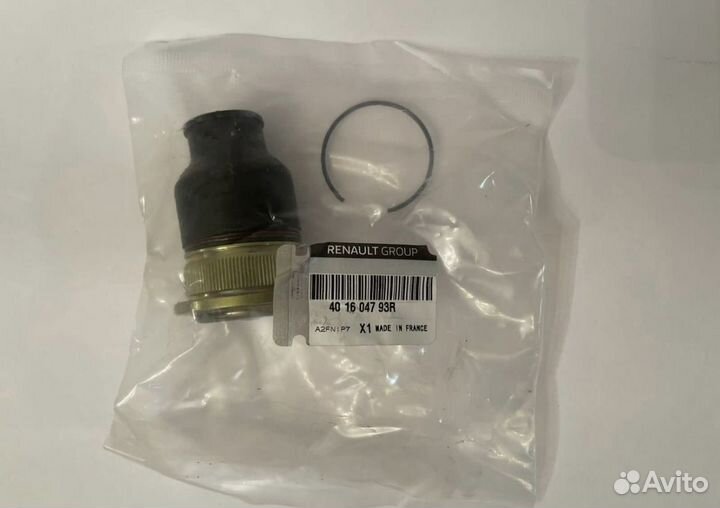 Шаровая опора кольцевая и боковая проточка Рено