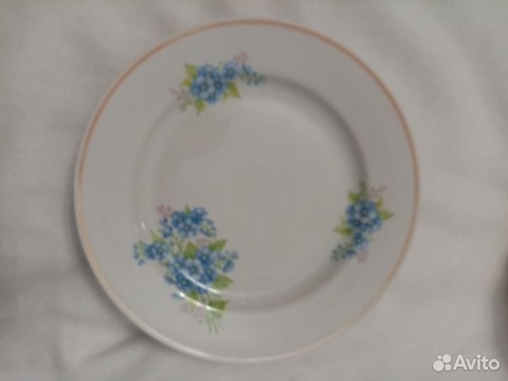 Тарелки канаково, дулево, ГДР времён СССР