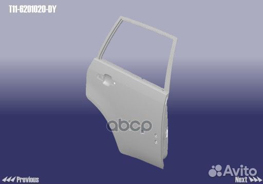 Дверь боковая T116201020DY chery