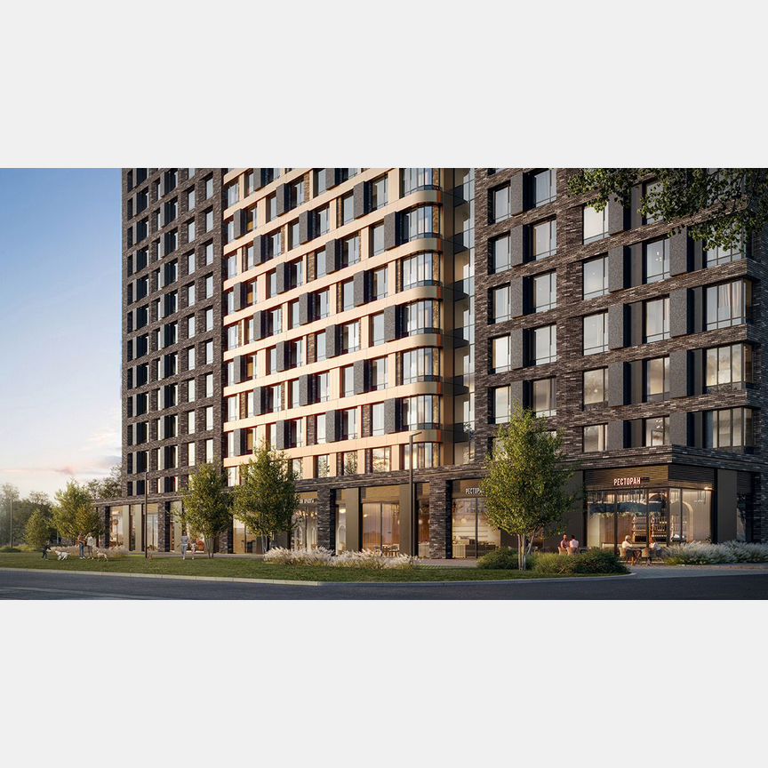 1-к. квартира, 42,9 м², 14/17 эт.