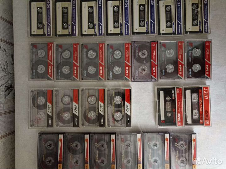 Аудиокассеты с записью