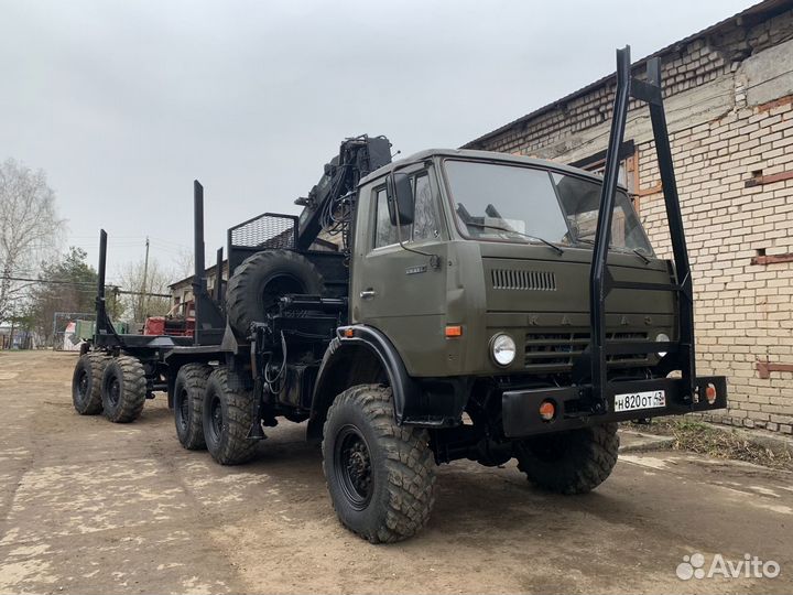 КамАЗ 43101 с КМУ, 1990