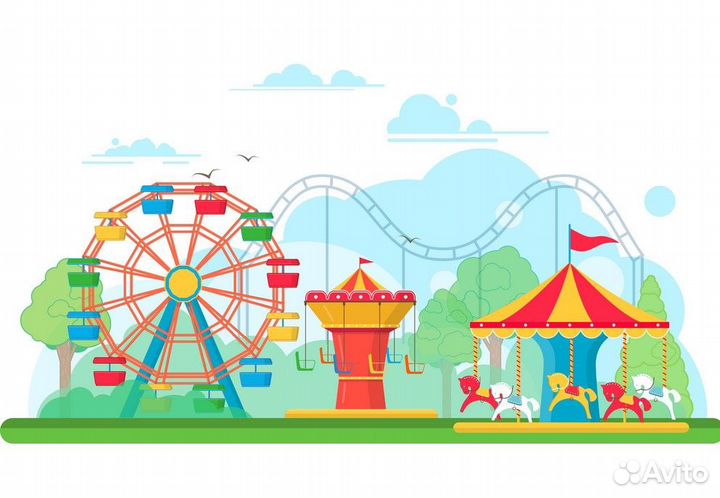 Подработка, продавец-кассир в Парк