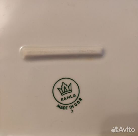 Столовый сервиз kahla GDR и старинные тарелки