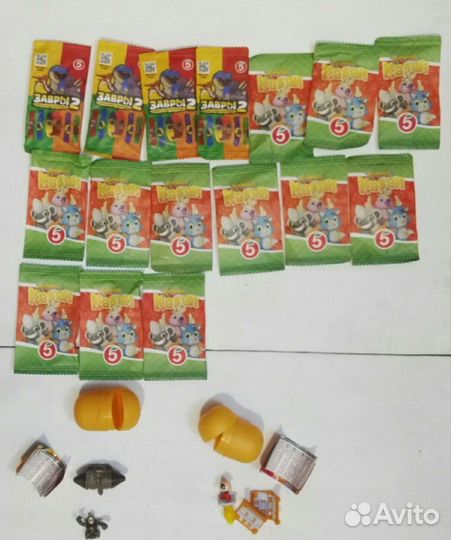 Бравлы Завры Киндер-сюрприз