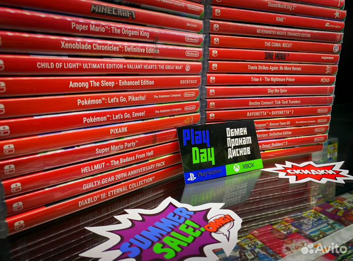 Игры Nintendo Switch (NS) Обмен,продажа, покупка