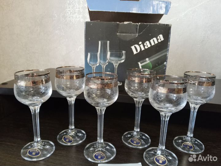 Набор рюмок Bohemia