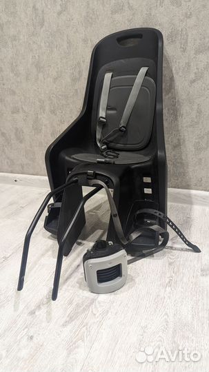 Велокресло Polisport Groovy RS plus черный/серый