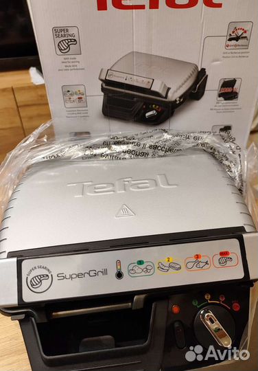 Электрогриль tefal новый