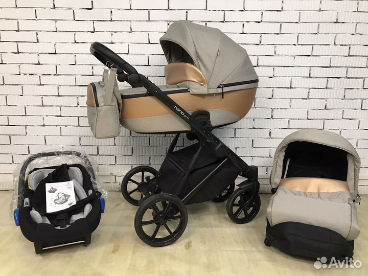 Коляска riko nano pro 3в1