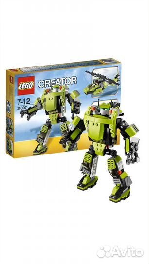 Lego креатор 3 в 1 робот