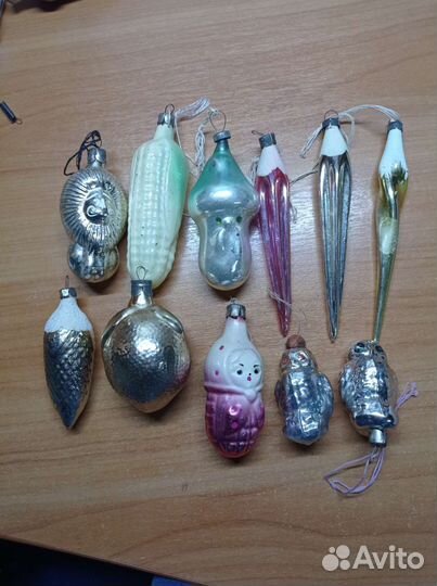 Елочные игрушки СССР