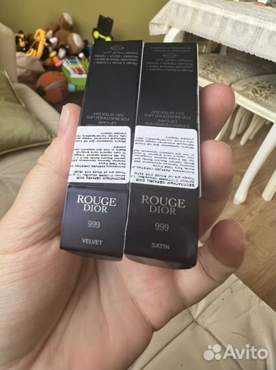 Помада dior 999