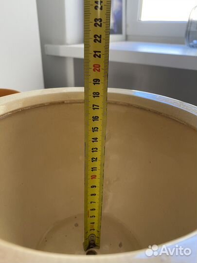 Керамические горшки для цветов б/у