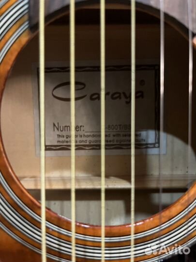 Гитара акустическая caraya