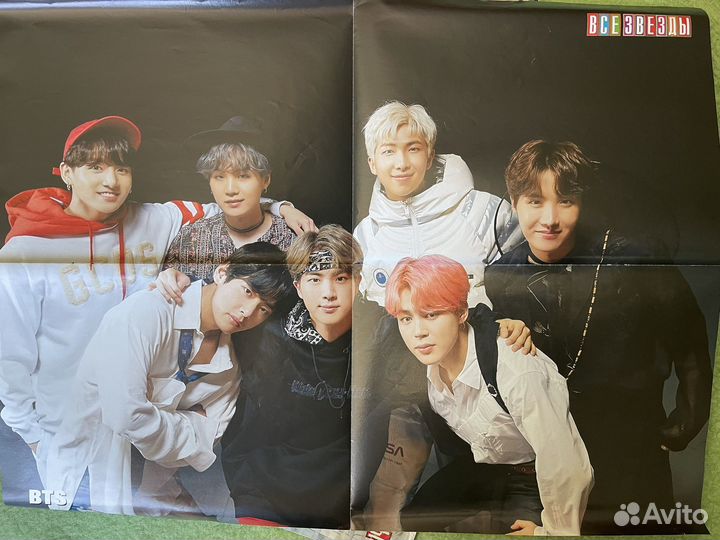 Официальные карточки BTS