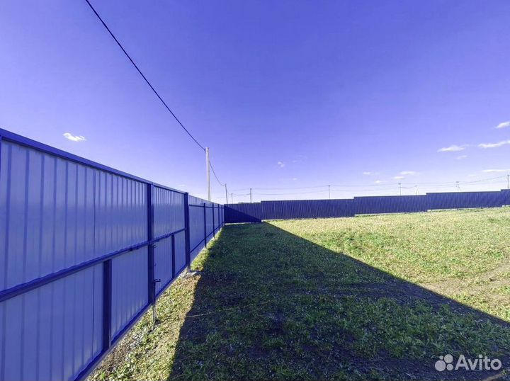 Заборы из профнастила со склада новые