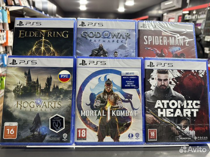 Игры на дисках для ps4,fifa,mk,nba и многие другие