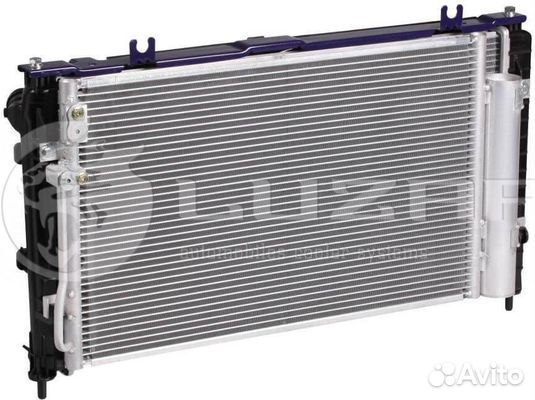 Блок охлаждения (радиатор+конденсер+вентилятор)