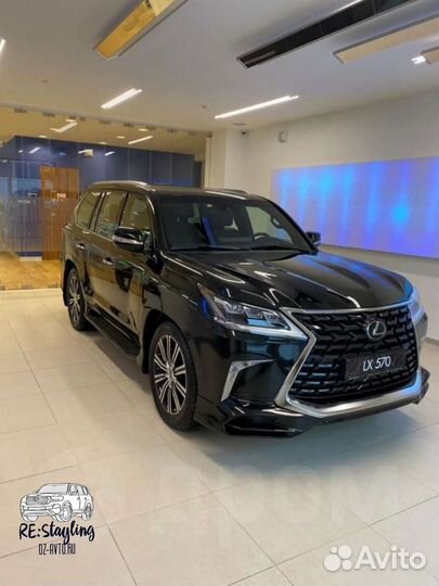 Обвес Lexus LX570 Heritage (харитейдж) Чёрный