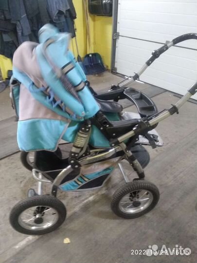 Прогулочная коляска 3 в 1 бу