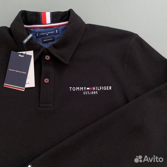 Tommy hilfiger свитшот на пуговицах