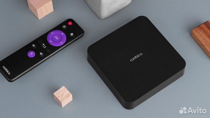 Wi-Fi Смарт медиаплеер Rombica (4K) Android 9.0