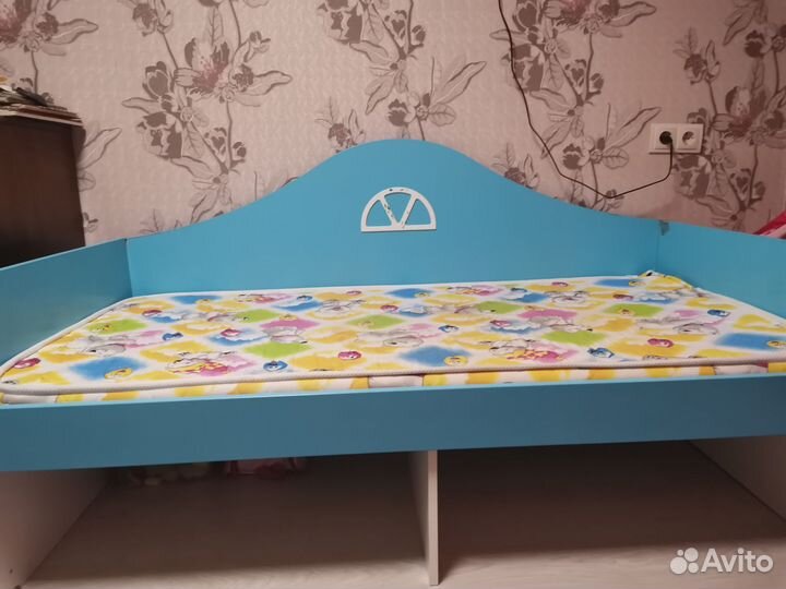 Детская кровать от 3 лет с матрасом 160