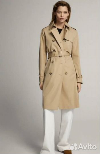 Massimo Dutti тренч S