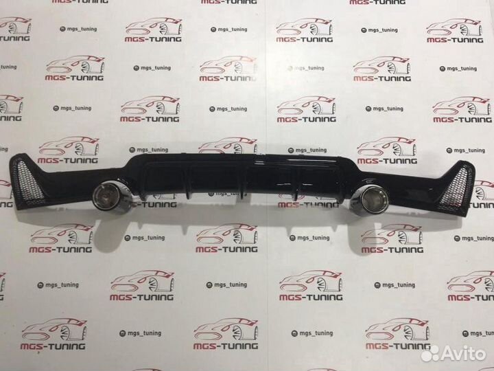 Диффузор BMW 4 F32 Глянцевый 1x1 + 