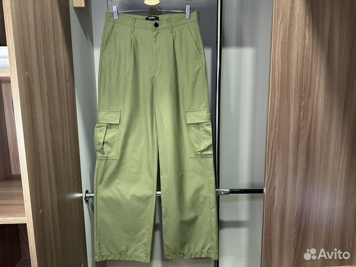 Брюки карго pull and bear 36 женские