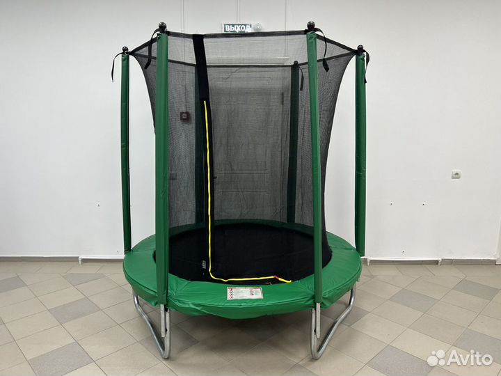 Батут Trampoline 6 диаметр 1,8 с сеткой защитной