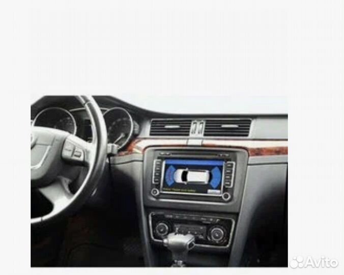 Переходная рамка 2din для skoda