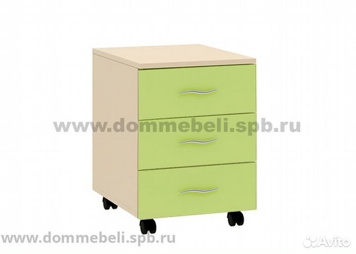 Тумба с 3 ящиками 24.2 Дельта дуб молочный/венге