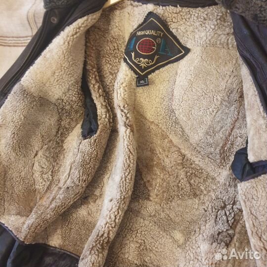 Дубленка натуральная мужская 50 52