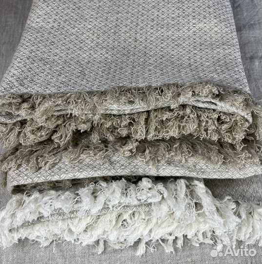 Полотенце 100 лен жаккард