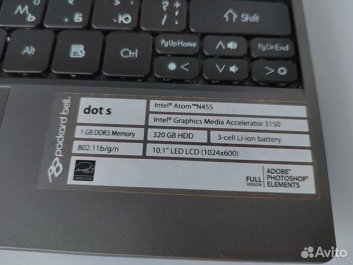 Нетбук packard bell pan80