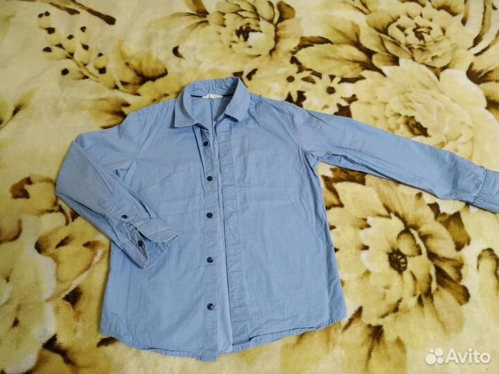 Рубашки на мальчика 140 р Gee Jay и Fun Day