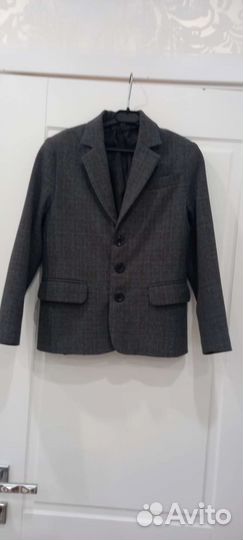 Школьная форма серая клетка