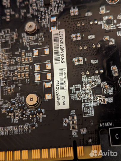 Видеокарта gtx 1050 gigabyte