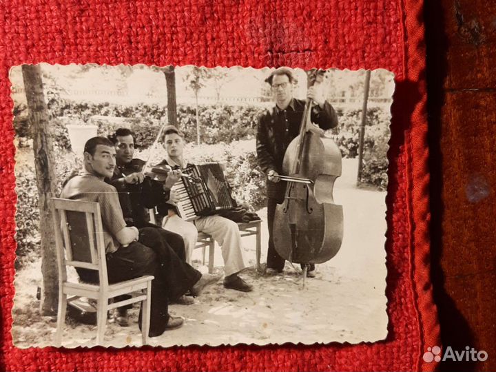 Фото /музыканты/ Начало 20-го века. 6шт