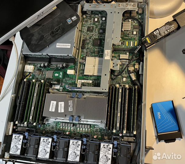 Сервер hp proliant DL360 gen6 E5530x2/48gb/2 бп