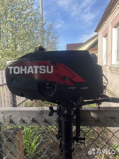 Лодочный мотор тохатсу 3.5