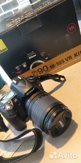 Зеркальный фотоаппарат nikon d90