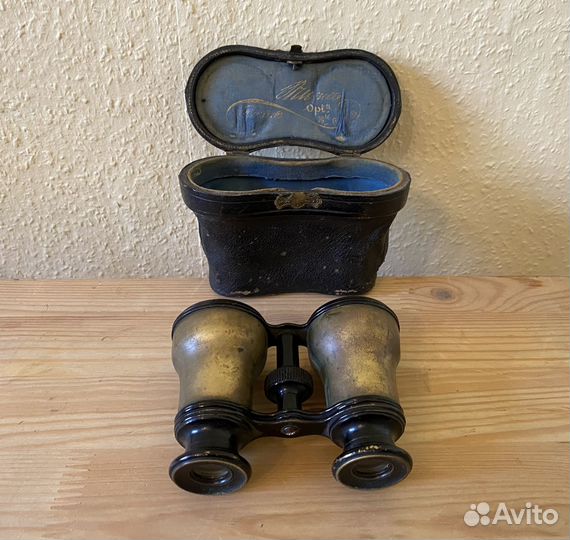 Старинный театральный бинокль Париж