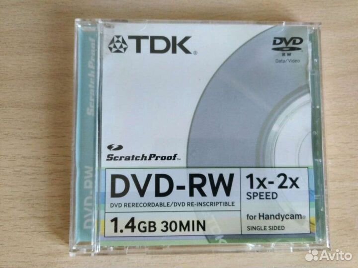 DVD-RW 1,4Gb 8см Sony Handycam Диск Видеокамеры