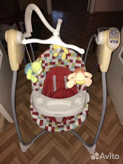 В аренду. Электронные качели graco,fisher
