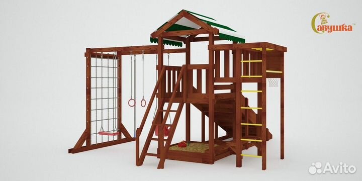 Детский игровой домик Савушка 4 сезона Мастер 4 Ма